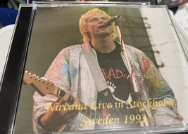 Nirvana Live in Stockholm on 6/30/92 (2 CDs) Extremely Rare - £19.69 GBP