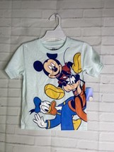 Disney Mickey Mouse Donald Goofy Short Sleeve Tee T-Shirt Kids Boys Girl... - £11.87 GBP