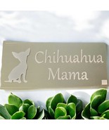 Chihuahua Mama White Car Sticker - Perfect for Laptops &amp; Vehicles! - $5.95