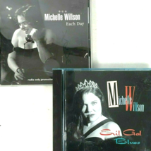 Michelle Willson 2 CD Lot Evil Gal Blues 1994 Each Day Promo Sngl 1999 Bullseye - £13.65 GBP