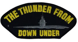 US Navy The Thunder from Down Under Submarine Patch - Veteran Owned Business - £10.61 GBP