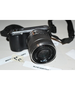 SONY NEX-C3 DIGITAL CAMERA WITH SEL1855 LENS ONLY - AS PICTURED 2C - £124.74 GBP