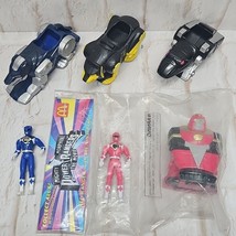 Vtg 1995 Mighty Morphin Power Rangers Movie McDonald&#39;s Happy Meal Toys Lot #2 - $10.63