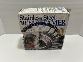 Progressive Steamer 9&quot; Adjustable Stainless-Steel Steamer! - £6.62 GBP
