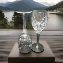 Waterford Crystal Marquis Brookside Wine Goblet Glass LOT of 2 - $45.66
