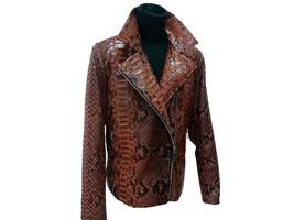Dark Brown Python Jacket - $1,200.00+
