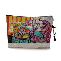 Abstract Matisse Line Face Cosmetic Bags Cases Personalized Makeup Bag Travel Pu - £11.75 GBP
