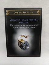Path Of Exile Exilecon Orb Of Alchemy Currency Crafting Trading Card - £77.68 GBP