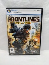 Frontlines Fuel Of War THQ PC Video Game - £7.72 GBP