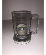 VINTAGE NBA Orlando Magic Clear Glass Mug Stein Old Logo Pewter Medal 5”... - €11,99 EUR