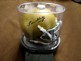 LOU HOLTZ NOTRE DAME 1988 CHAMPS SIGNED AUTO FIGHTING IRISH SCHUTT HELME... - $148.49