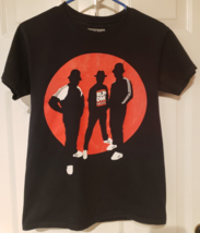 Vintage RUN DMC Brand Black T Shirt Mens Small The Rare One - £21.06 GBP