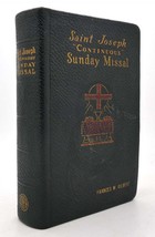 Rev. Hugo Hoever Saint Joseph &quot;Continuous&quot; Sunday Missal 1st Edition 1st Printi - £70.47 GBP
