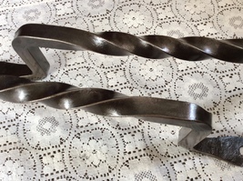 Hand Forged Door Handles, Set of Left and Right Twist - $140.00