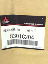 New OEM Genuine Mitsubishi Outlander Xenon Headlight 2014-2015 export mo... - $396.00