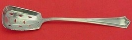 Potomac by Ssmc-Saart Sterling Olive Spoon Pierced Original Rectangular 6 1/8&quot; - £45.96 GBP