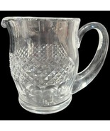 Waterford Ireland Crystal Cut Glass Colleen Jug Pitcher 6” Tall 40 oz. V... - $38.51