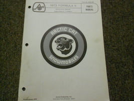 1973 Arctic Cat Formule II Illustrated Service Parts Catalog Manual FACTORY X - $81.17