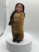 Vintage Skookum Bully Good Native American Indian Doll    MADE IN JAPAN - $126.23