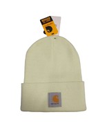 Carhartt Beanie Cuffed Hat Men&#39;s One Size Green Acrylic Knit Ear Warmer ... - $24.98 CAD