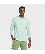 Goodfellow &amp; Co Men&#39;s Long Sleeve Pocket Tee Shirt XX-LARGE Light Blue  New - $404.07 MXN