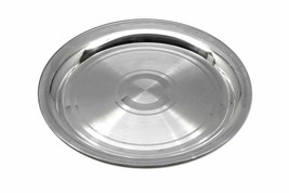 Pure Silver Plate Thali for Gift, Tilak teeka Pooja remedies 6 Inches - £126.46 GBP