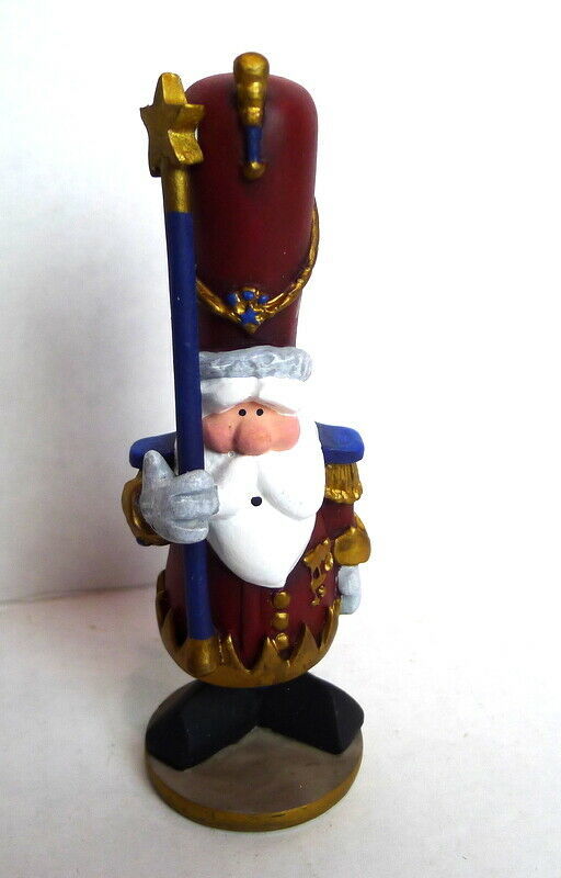 Christmas Parade Santa Claus 1990's Vintage Figurine Decoration - $23.71
