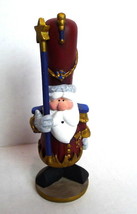 Christmas Parade Santa Claus 1990&#39;s Vintage Figurine Decoration - $23.71