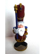 Christmas Parade Santa Claus 1990&#39;s Vintage Figurine Decoration - £18.65 GBP