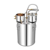 10 Gallon Stainless Steel Alcohol Still Fermenting / Distilling Kit - $4,610.59 MXN