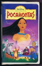 Pocahontas VHS Clamshell Edition DIsney Masterpiecce - £11.86 GBP