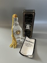 JACK DANIELS Ornament 1954 Crystal Bottle  w/ Box &amp; Certificate - $321.75