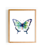 Watercolor Butterfly Art Home Decor Butterfly Wallart - Digital Download - $1.19