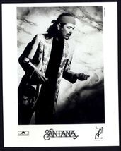 8 x 10 press photo SANTANA Polydor/Polygram records 1992 at GLEN HELEN P... - $13.81