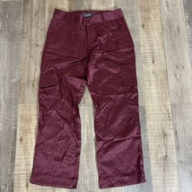 City Streets. Burgundy Cargo Pants Size 5 - £11.37 GBP