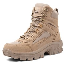 New Boots Men Military Special Force Desert Combat Shoes Men Outdoor Hunting Tre - £56.20 GBP