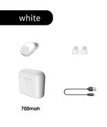 Bluetooth Wireless Earbud BL1 Stereo Earphone  White - £11.78 GBP
