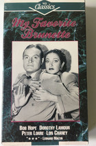 My Favorite Brunette (VHS, 1995, Collectors Edition) Bob Hope - £4.88 GBP