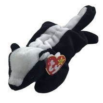 Beanie Baby Babies 1995 Stinky Skunk Errors With Tush Tag Hang Tag PVC P... - £439.14 GBP
