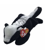 Beanie Baby Babies 1995 Stinky Skunk Errors With Tush Tag Hang Tag PVC P... - $560.75