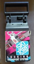 Vtg Nos 1994 Ski Tote Locking Transport &amp; Carrier System Black Original 90s Rare - £11.40 GBP