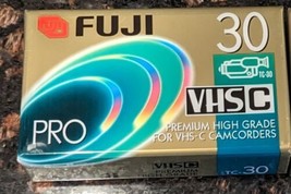 Fuji Film Pro VHS-C Camcorder Video Cassette Tape TC-30 Super HG High Gr... - $6.99