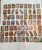 1979 66 Topps Wacky Packing Packaging Package Sticker Trading Cards Advertising - £75.00 GBP