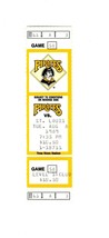 Aug 8 1989 St Louis Cardinals @ Pittsburgh Pirates Ticket Bob Walk 2B/3B/Win - £15.56 GBP