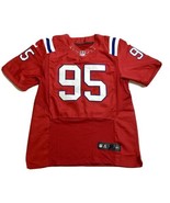 Nike New England Patriots 95 Chandler Jones Red On Field Football Jersey... - £46.92 GBP