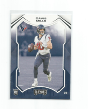 Davis Mills (Houston Texans) 2021 Panini Playoff Rookie Card #223 - £3.91 GBP