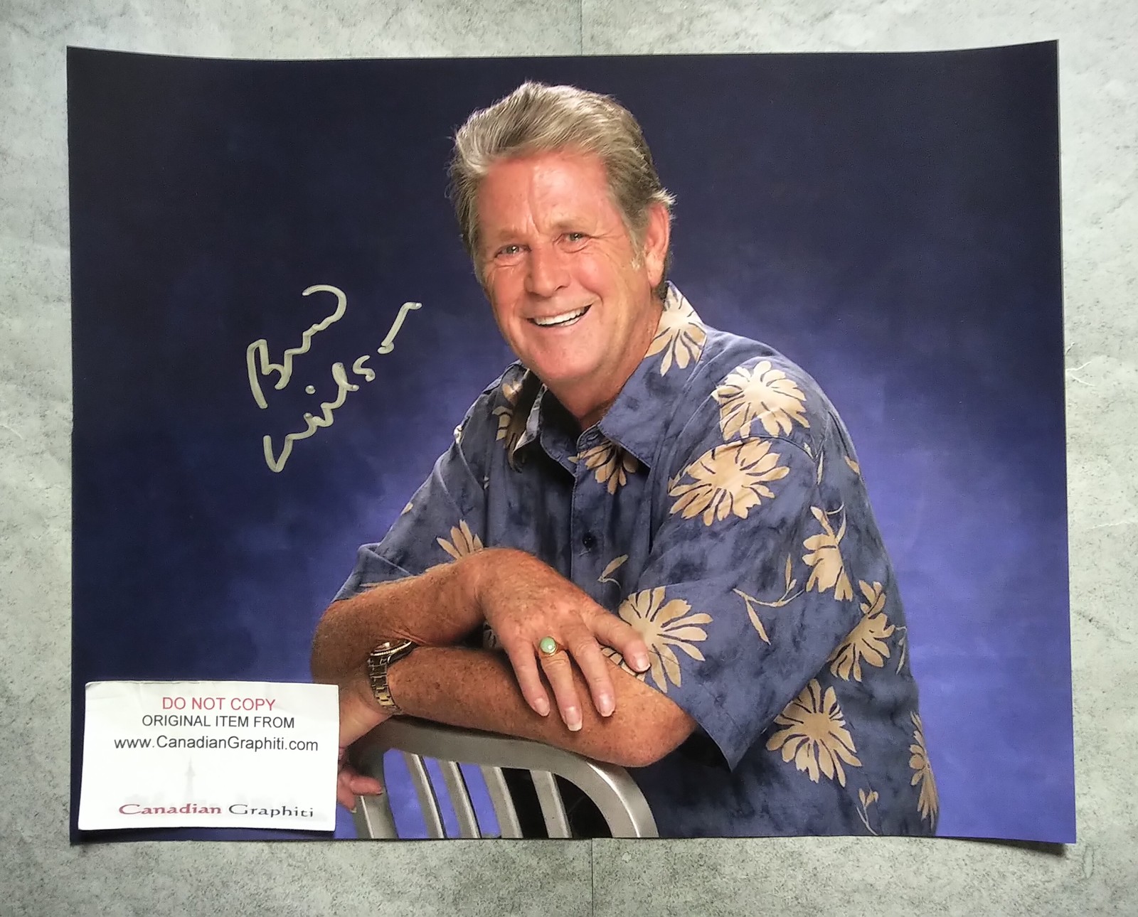 Brian Wilson Hand Signed Autograph 11x14 Photo COA Beach Boys - $200.00