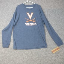 Virginia Cavaliers T-Shirt Tee Mens XL Blue The Victory NCAA - $11.98