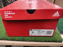 Size 7.5 - adidas D.O.N. Issue #2 Core Black - $66.50