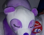 Squishmallows Hugmallows Penny the Purple &amp; White Panda 22&quot; NWT - £29.00 GBP